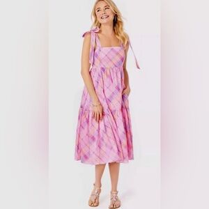 Lilly‎ Pulitzer Anlee Cotton Midi Dress
